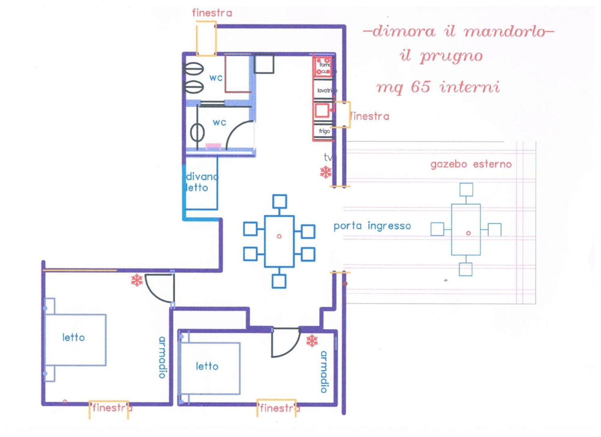 Dimora Il Mandorlo Hotell Ostuni Rom bilde